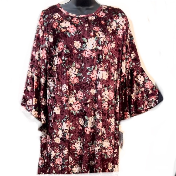 LuLaRoe Dresses & Skirts - 🆕🌺LULAROE MAURINE Floral Velvet Dress🌺